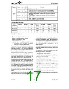 浏览型号HT95L400-128QFP-A的Datasheet PDF文件第17页