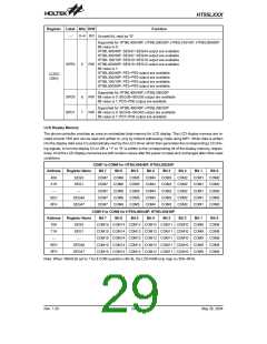 浏览型号HT95L400-128QFP-A的Datasheet PDF文件第29页