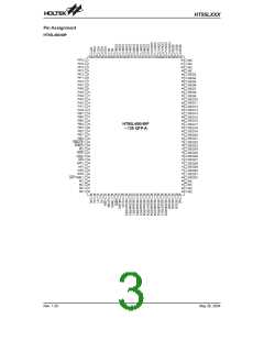 浏览型号HT95L400-128QFP-A的Datasheet PDF文件第3页