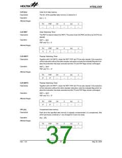 浏览型号HT95L400-128QFP-A的Datasheet PDF文件第37页