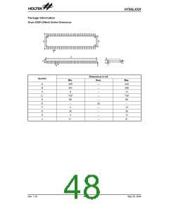 浏览型号HT95L400-128QFP-A的Datasheet PDF文件第48页