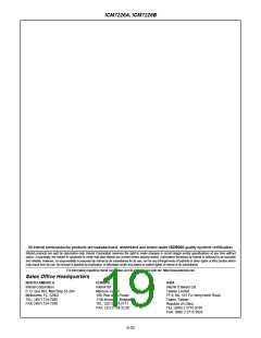 浏览型号ICM7226B的Datasheet PDF文件第19页