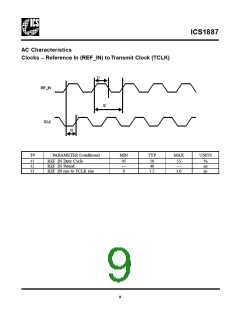 浏览型号ICS1887M的Datasheet PDF文件第9页