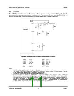 浏览型号CMX990Q1的Datasheet PDF文件第11页