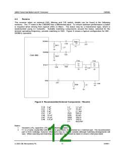 浏览型号CMX990Q1的Datasheet PDF文件第12页