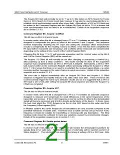 浏览型号CMX990Q1的Datasheet PDF文件第21页