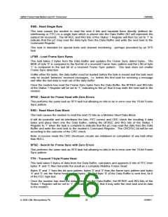 浏览型号CMX990Q1的Datasheet PDF文件第26页