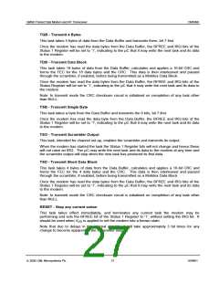 浏览型号CMX990Q1的Datasheet PDF文件第27页