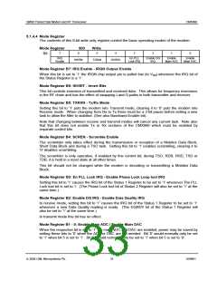 浏览型号CMX990Q1的Datasheet PDF文件第33页