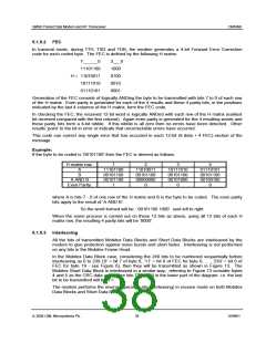 浏览型号CMX990Q1的Datasheet PDF文件第38页