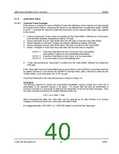 浏览型号CMX990Q1的Datasheet PDF文件第40页