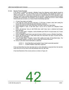 浏览型号CMX990Q1的Datasheet PDF文件第42页
