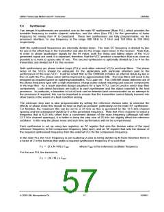 浏览型号CMX990Q1的Datasheet PDF文件第57页
