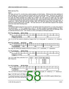 浏览型号CMX990Q1的Datasheet PDF文件第58页