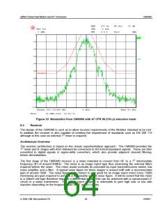 浏览型号CMX990Q1的Datasheet PDF文件第64页