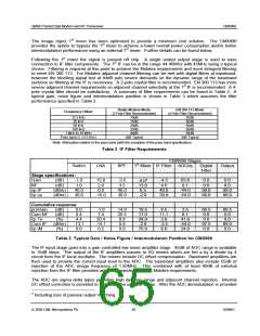 浏览型号CMX990Q1的Datasheet PDF文件第65页