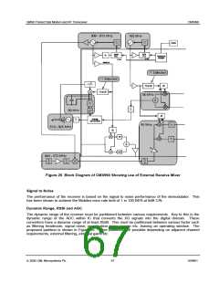 浏览型号CMX990Q1的Datasheet PDF文件第67页