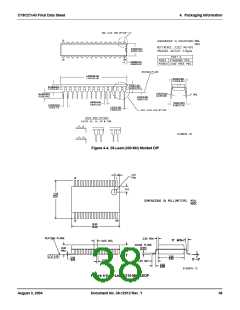 浏览型号CY8C27443-24PVXIT的Datasheet PDF文件第38页
