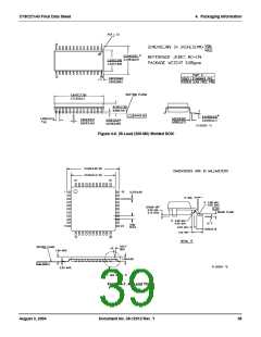 浏览型号CY8C27443-24PVXIT的Datasheet PDF文件第39页