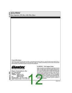 浏览型号EL4583CN的Datasheet PDF文件第12页