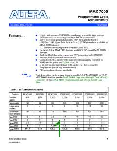 浏览型号EPM7032的Datasheet PDF文件第1页