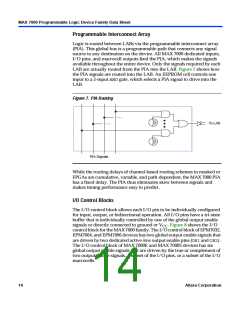 浏览型号EPM7032的Datasheet PDF文件第14页
