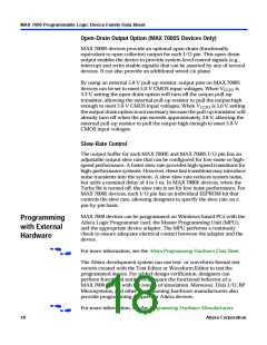 浏览型号EPM7032的Datasheet PDF文件第18页