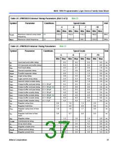 浏览型号EPM7032的Datasheet PDF文件第37页