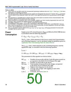 浏览型号EPM7032的Datasheet PDF文件第50页