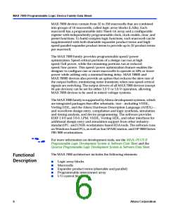 浏览型号EPM7032的Datasheet PDF文件第6页
