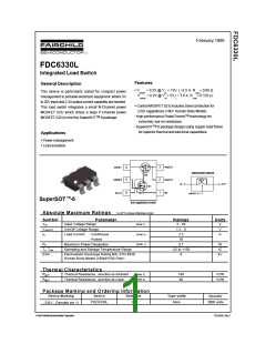 浏览型号FDC6330L的Datasheet PDF文件第1页