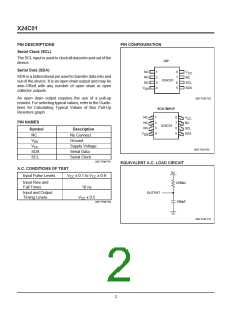 浏览型号X24C01P的Datasheet PDF文件第2页