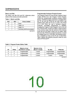 浏览型号X24F064S-5的Datasheet PDF文件第10页