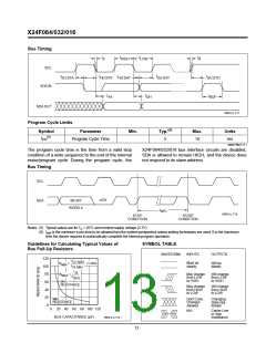 浏览型号X24F064S-5的Datasheet PDF文件第13页