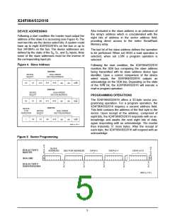 浏览型号X24F064S-5的Datasheet PDF文件第5页