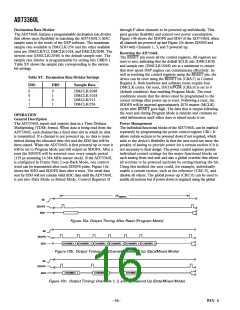 浏览型号AD73360LAR的Datasheet PDF文件第16页