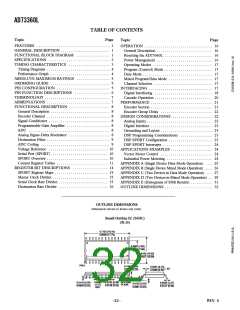 浏览型号AD73360LAR的Datasheet PDF文件第32页