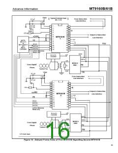 浏览型号MT9161BE的Datasheet PDF文件第16页