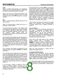 浏览型号MT9161BE的Datasheet PDF文件第8页