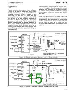 浏览型号MT9171AN的Datasheet PDF文件第15页