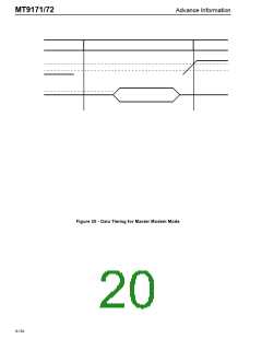 浏览型号MT9171AN的Datasheet PDF文件第20页