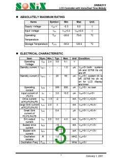 浏览型号SN6A511的Datasheet PDF文件第3页