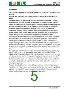 浏览型号SN6A511的Datasheet PDF文件第5页