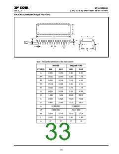 浏览型号ST16C1550IJ28的Datasheet PDF文件第33页