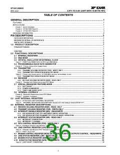 浏览型号ST16C1550IJ28的Datasheet PDF文件第36页