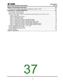 浏览型号ST16C1550IJ28的Datasheet PDF文件第37页
