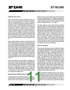浏览型号ST16C580CP40的Datasheet PDF文件第11页