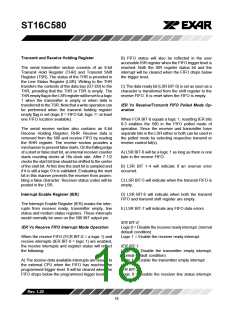 浏览型号ST16C580CP40的Datasheet PDF文件第18页