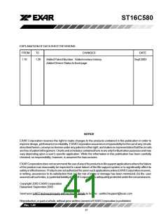 浏览型号ST16C580CP40的Datasheet PDF文件第41页