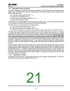 浏览型号ST16C650的Datasheet PDF文件第21页